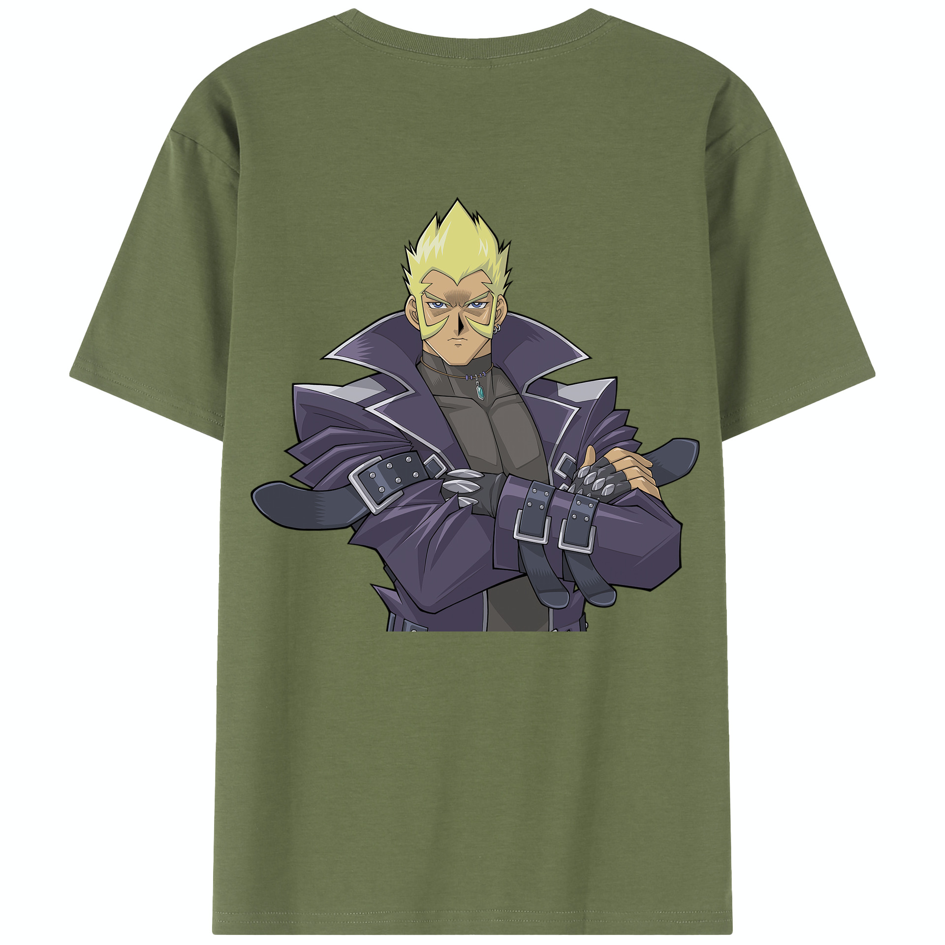 （画像用） 遊☆戯☆王 Yu-Gi-Oh! 綿100％半袖Tシャツ（背面プリント）
